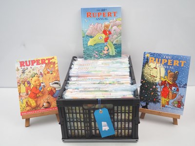 Lot 25 - RUPERT THE BEAR: A complete run of Annuals...