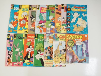 Lot 46 - WALT DISNEY: A group of 15 comics by Gold Key...