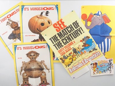Lot 55 - WALT DISNEY: A group of UK double crown film...
