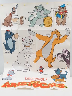 Lot 72 - WALT DISNEY: THE ARISTOCATS (1980 re-release)...