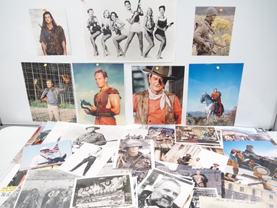 Lot 79 - A mixed group of black/white and colour stills...