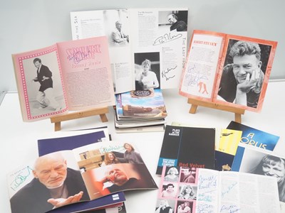 Lot 82 - A group of approximately 50 signed theatre...