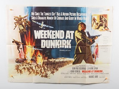 Lot 537 - A selection of UK Quad film posters for...
