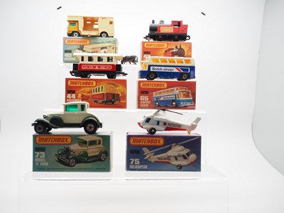 Lot 9 - A group of MATCHBOX Superfast series vehicles...