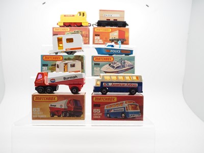 Lot 10 - A group of MATCHBOX Superfast series vehicles...