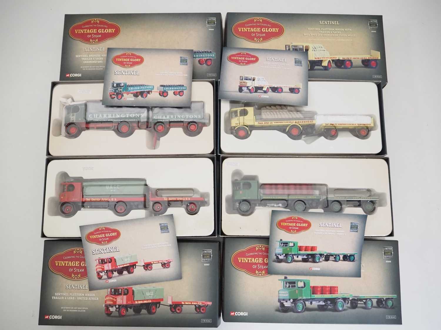 Lot 29 - A group of CORGI 'Vintage Glory of Steam' 1:50...