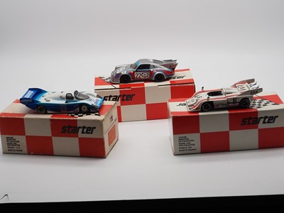 Lot 37 - A group of 1:43 scale hand built resin models...