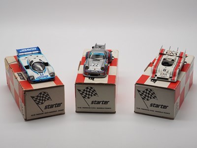 Lot 37 - A group of 1:43 scale hand built resin models...