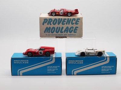 Lot 40 - A group of 1:43 scale hand built resin models...