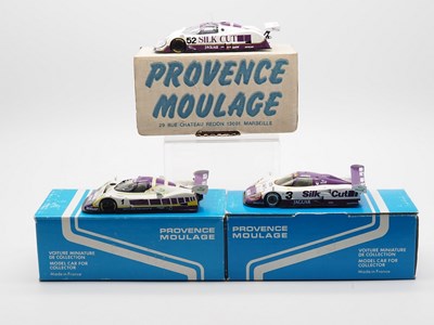 Lot 43 - A group of 1:43 scale hand built resin models...