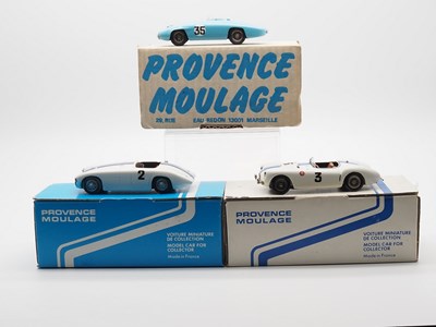 Lot 45 - A group of 1:43 scale hand built resin models...