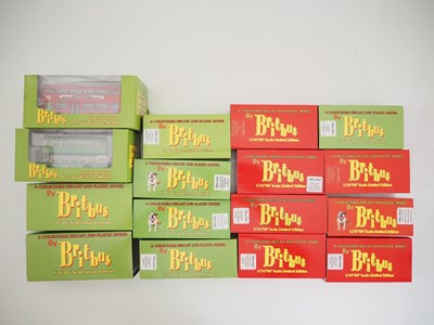 Lot 48 - A group of BRITBUS 1:76 scale diecast buses,...