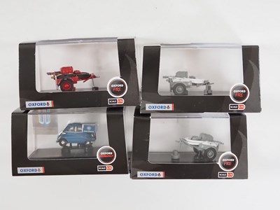Lot 60 - A group of OXFORD DIECAST and ATLAS 1:76 scale...