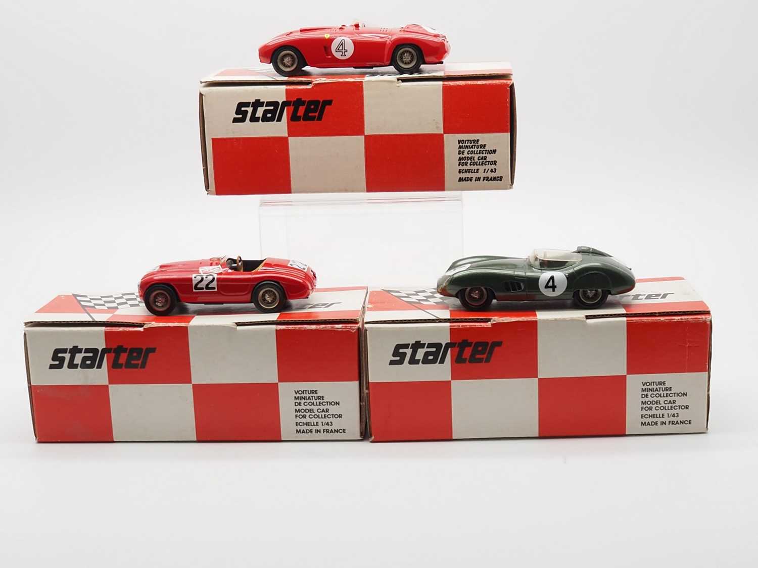 Lot 73 - A group of 1:43 scale hand built resin Le Mans...