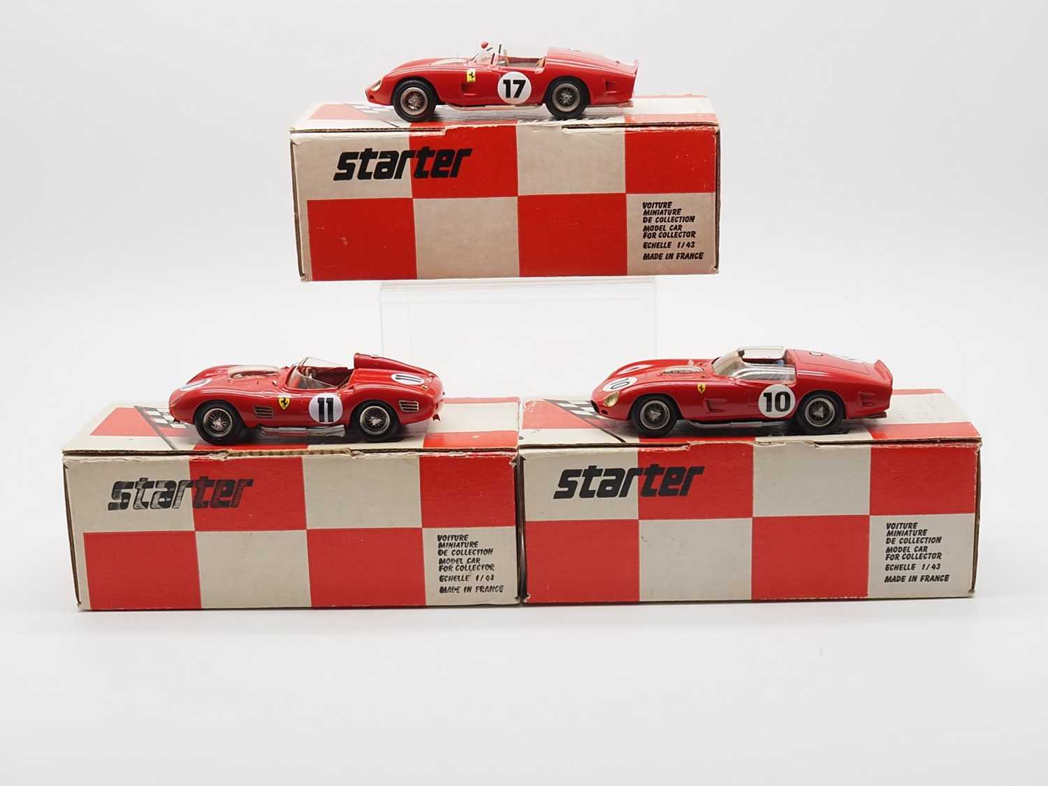 Lot 74 - A group of 1:43 scale hand built resin Le Mans...