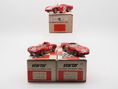 Lot 74 - A group of 1:43 scale hand built resin Le Mans...