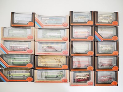 Lot 85 - A group of EFE 1:76 scale diecast buses, all...