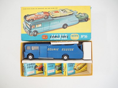 Lot 90 - A CORGI MAJOR Gift Set No. 16 'Ecurie Ecosse'...