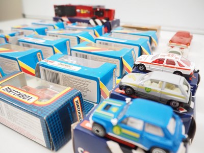 Lot 92 - A group of later MATCHBOX SUPERFAST cars in...