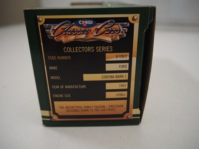 Lot 93 - A group of CORGI CLASSICS Ford Cortina models...