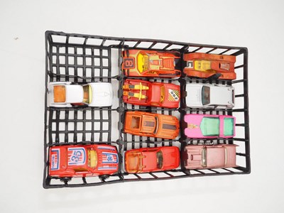 Lot 96 - A pair of MATCHBOX car carry cases from the...
