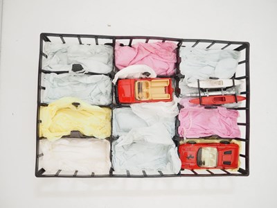 Lot 96 - A pair of MATCHBOX car carry cases from the...