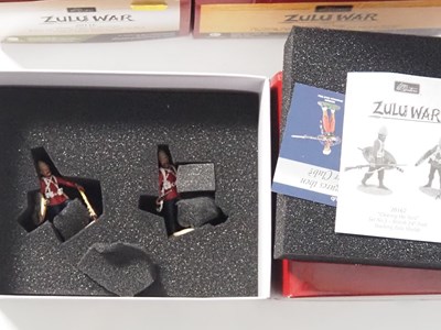 Lot 134 - A group of boxed BRITAINS Zulu War Sets...