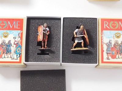 Lot 152 - A group of FIRST LEGION diecast Roman soldier...