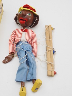 Lot 205 - A vintage PELHAM PUPPET SM Singing Minstrel...