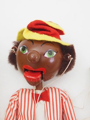 Lot 205 - A vintage PELHAM PUPPET SM Singing Minstrel...