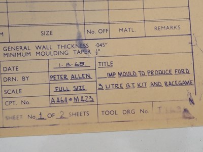Lot 234 - GENERAL MILLS/AIRFIX/PALITOY ARCHIVE: A...