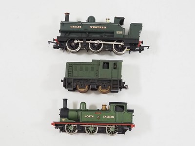 Lot 467 - A group of OO gauge small steam tank...