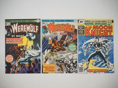 Lot 21 - WEREWOLF BY NIGHT #33, 37 + MARVEL SPOTLIGHT...