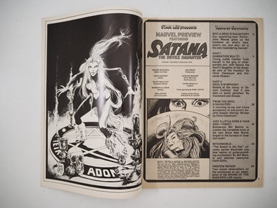 Lot 24 - MARVEL PREVIEW: SATANA #7 (1976 - CURTIS) -...