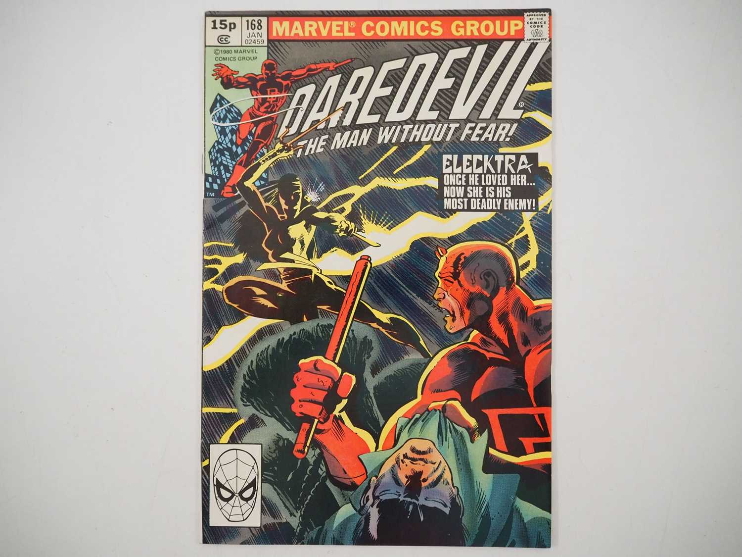 Lot 28 - DAREDEVIL #168 - (1980 - MARVEL - UK Price...