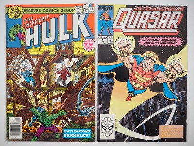 Lot 33 - INCREDIBLE HULK #234 + QUASAR #1 (1979/1989 -...