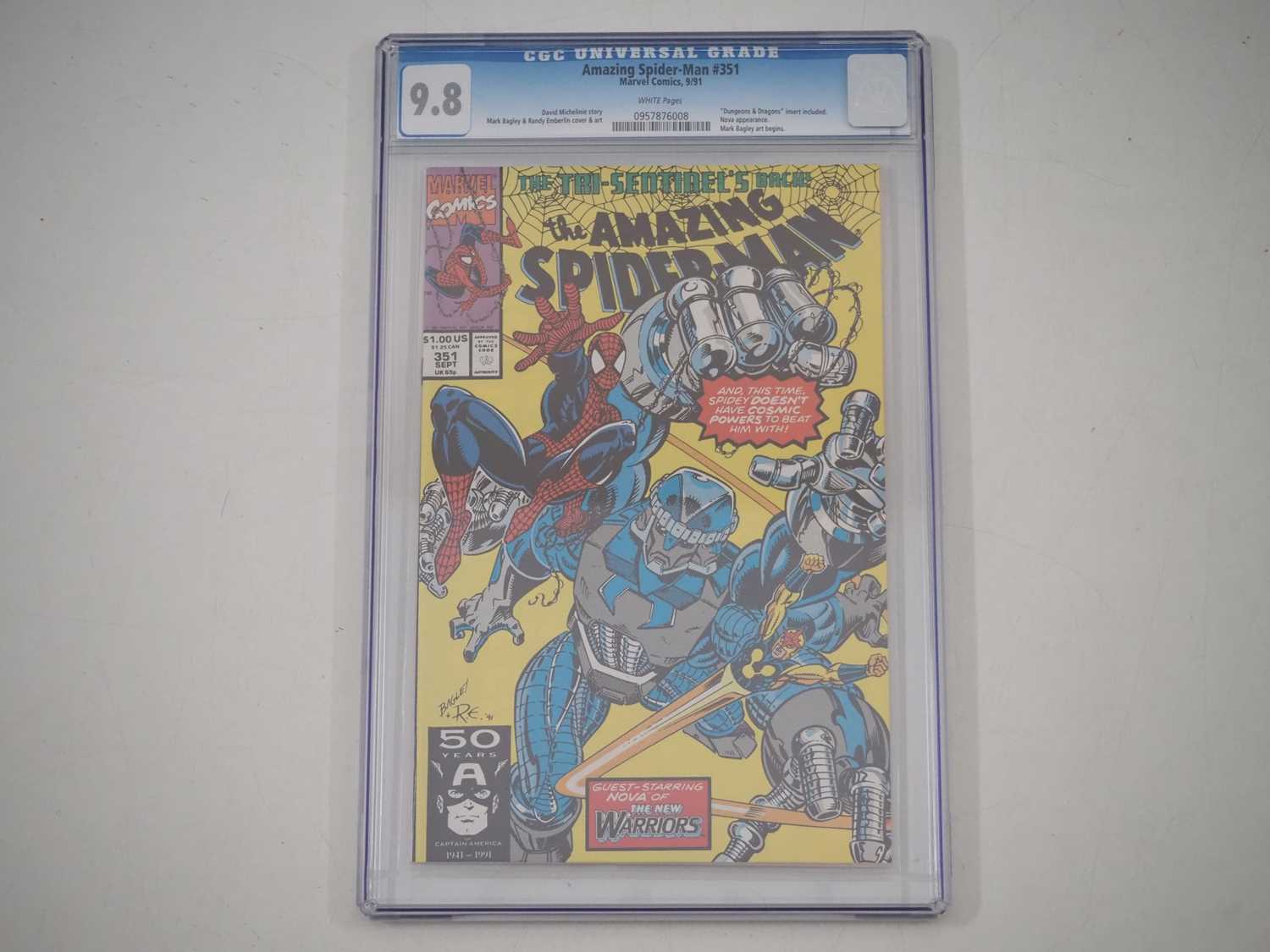 Lot 43 - AMAZING SPIDER-MAN #351 (1991 - MARVEL) -...