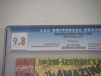 Lot 43 - AMAZING SPIDER-MAN #351 (1991 - MARVEL) -...