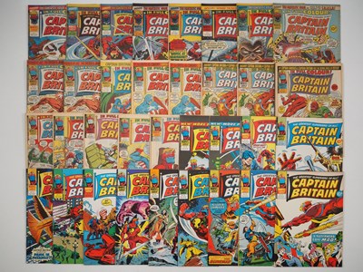 Lot 53 - CAPTAIN BRITAIN #1, 3, 4, 5, 6, 7, 9, 12,...