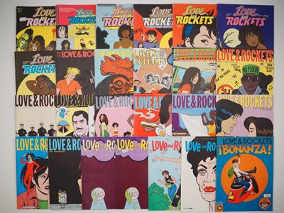 Lot 66 - LOVE & ROCKETS #1, 10, 12, 13, 15, 16, 18, 28,...