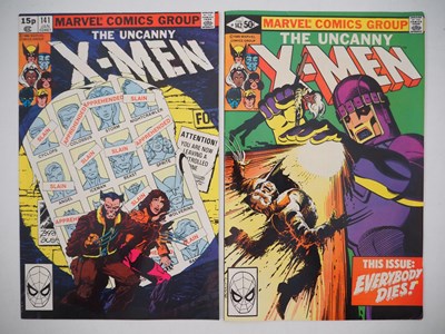 Lot 72 - UNCANNY X-MEN #141 & 142 (2 in Lot) - (1981 -...