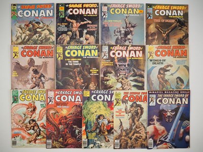 Lot 88 - SAVAGE SWORD OF CONAN #1, 3, 4, 5, 12, 13, 14,...