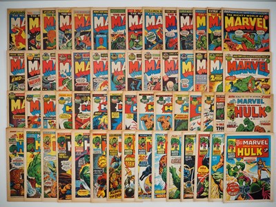 Lot 115 - MIGHTY WORLD OF MARVEL #4-11, 13-27, 29, 31-37,...