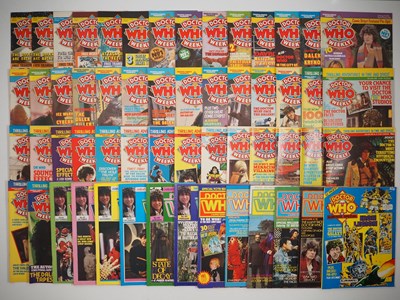 Lot 132 - DOCTOR WHO WEEKLY/MONTHLY #1 to 52, 56, 58 +...