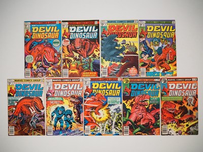 Lot 458 - DEVIL DINOSAUR #1, 2, 3, 4, 5, 6, 7, 8, 9 (9...