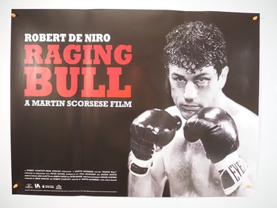 Lot 6 - RAGING BULL (1980) - A UK Quad movie poster...