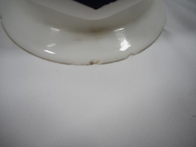 Lot 271 - A Fina Super Plus glass petrol pump globe - DT...