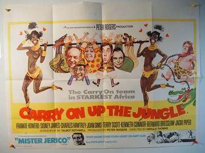 Lot 46 - CARRY ON UP THE JUNGLE (1970) Fratini Art - UK...