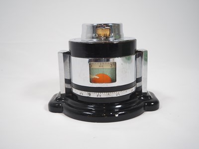 Lot 277 - A 1930's Art Deco Unigraph desktop barometer