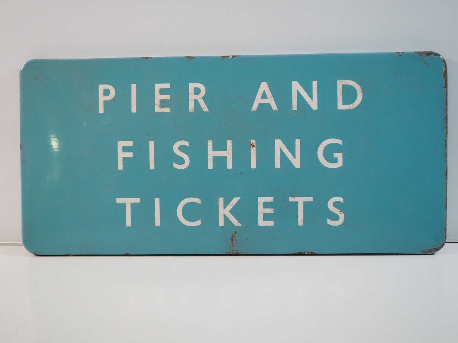 Lot 333 - A BR Scottish region flanged enamel sign...